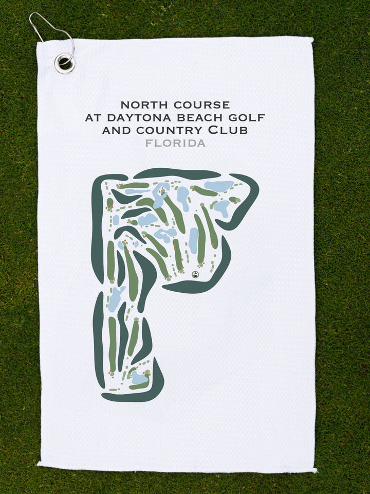 North Course at Daytona Beach Golf & Country Club, Florida - Printed Golf Courses
