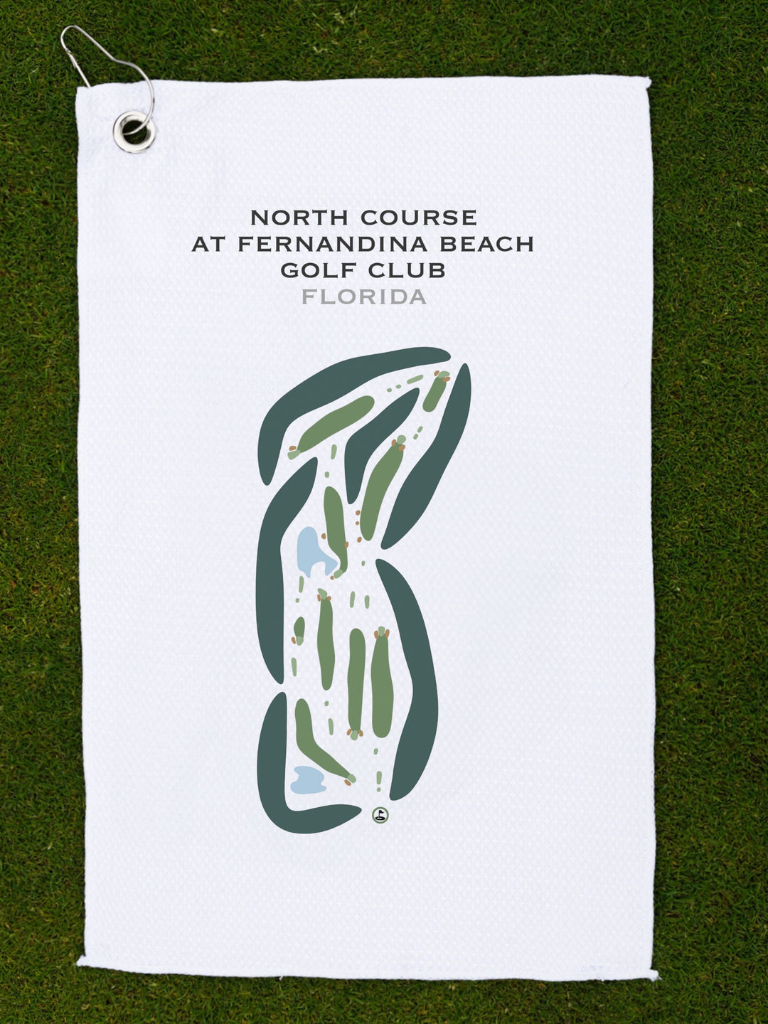 North Course at Fernandina Beach Golf Club, Florida - Printed Golf Courses