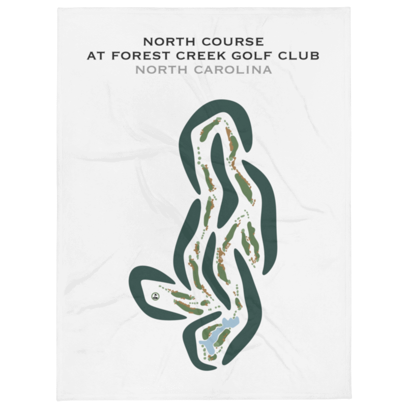 North Course at Forest Creek Golf Club, North Carolina  - Printed Golf Courses