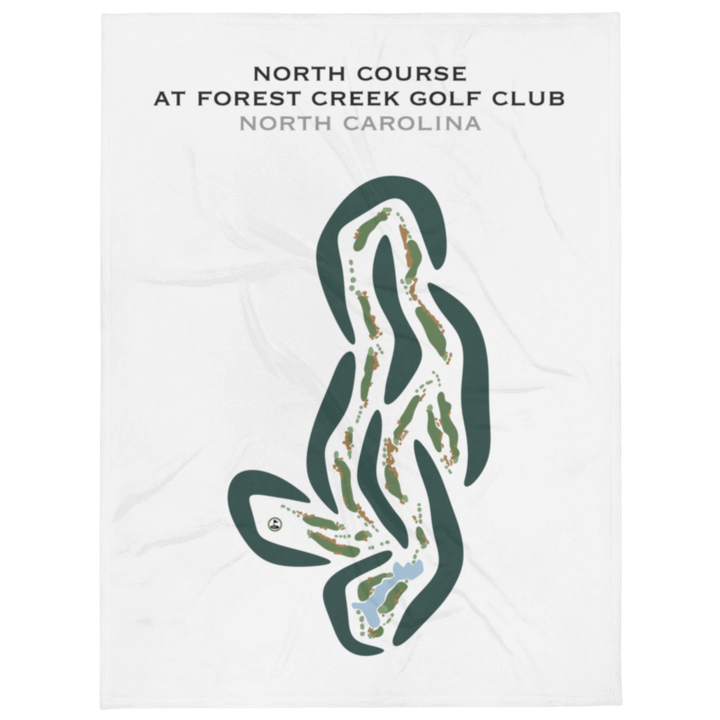 North Course at Forest Creek Golf Club, North Carolina  - Printed Golf Courses