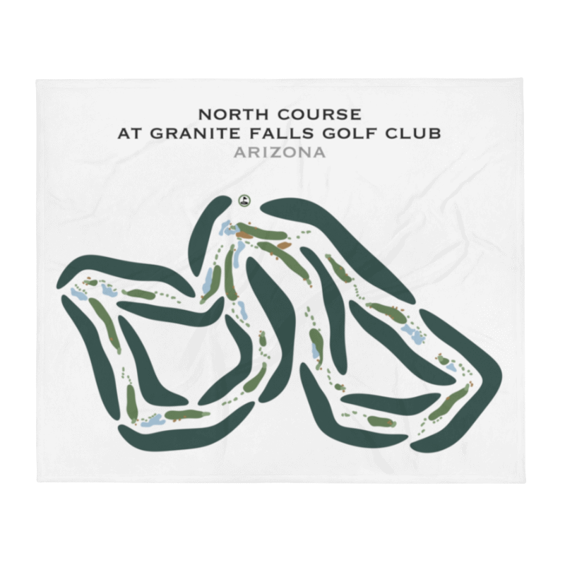 North Course at Granite Falls Golf Club, Arizona - Printed Golf Courses