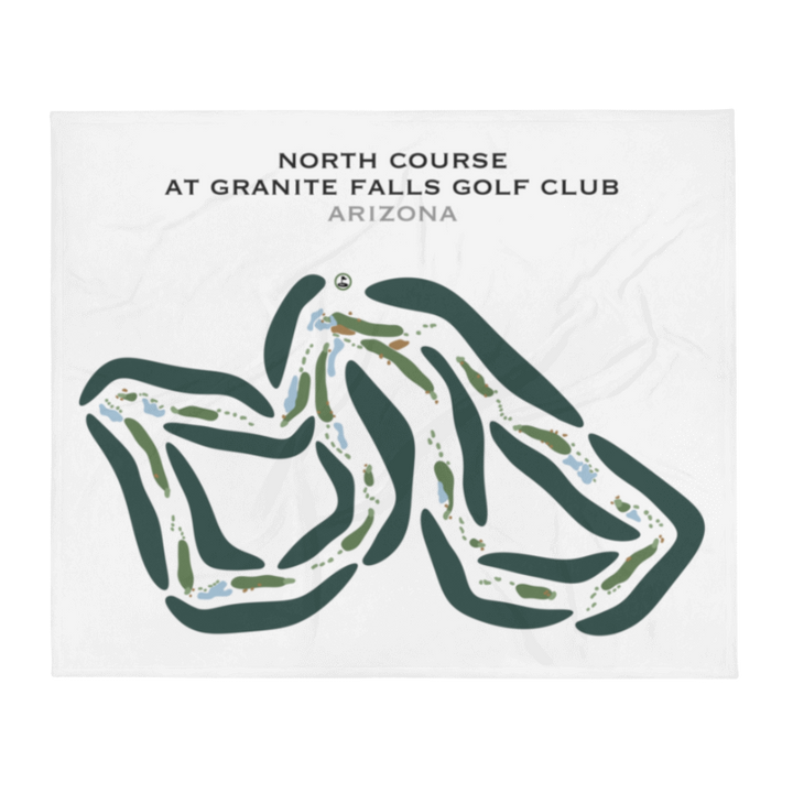 North Course at Granite Falls Golf Club, Arizona - Printed Golf Courses