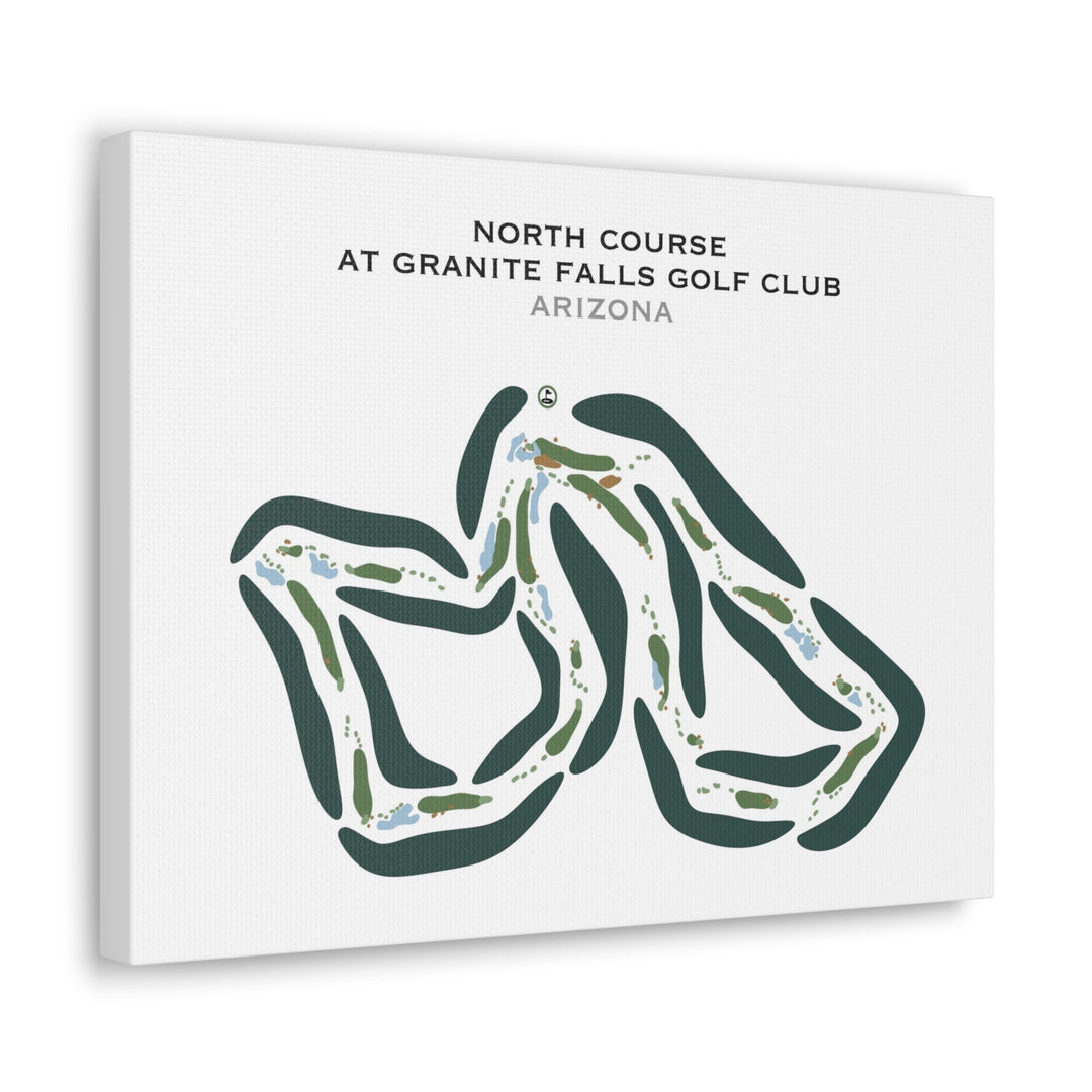 North Course at Granite Falls Golf Club, Arizona - Printed Golf Courses