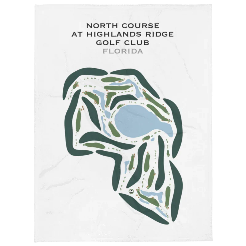 North Course at Highlands Ridge Golf Club, Florida - Printed Golf Courses