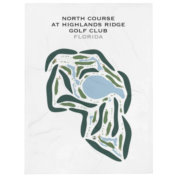 North Course at Highlands Ridge Golf Club, Florida - Printed Golf Courses