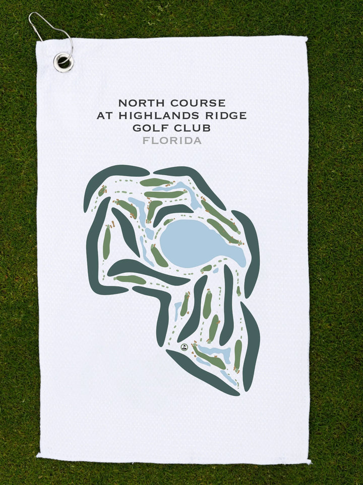 North Course at Highlands Ridge Golf Club, Florida - Printed Golf Courses