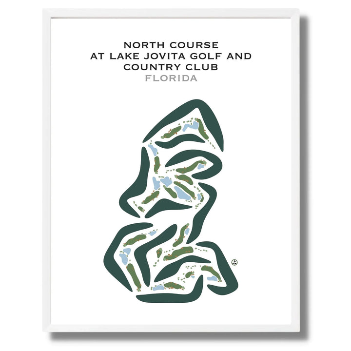 North Course at Lake Jovita Golf & Country Club, Florida - Printed Golf Courses