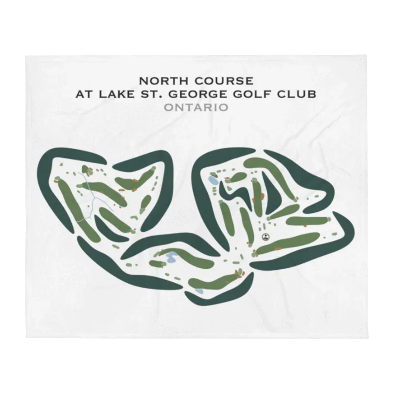 North Course at Lake St. George Golf Club, Ontario, Canada - Printed Golf Courses