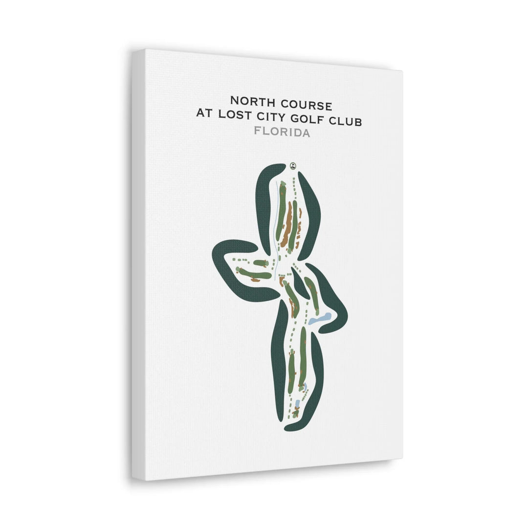 North Course at Lost City Golf Club, Florida - Printed Golf Courses