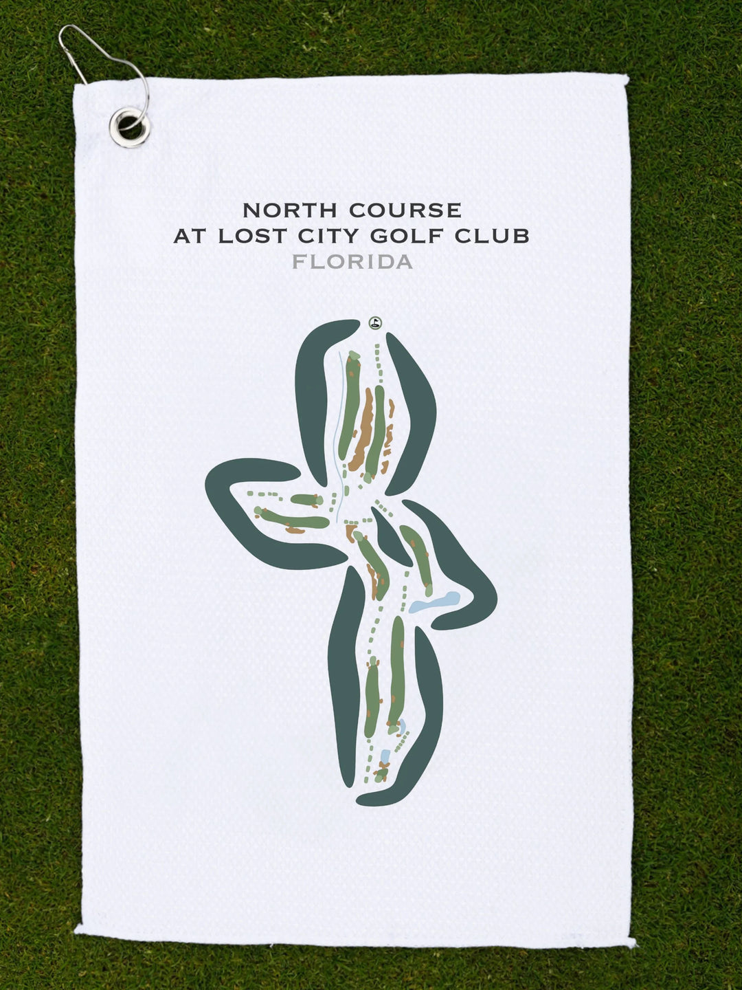 North Course at Lost City Golf Club, Florida - Printed Golf Courses