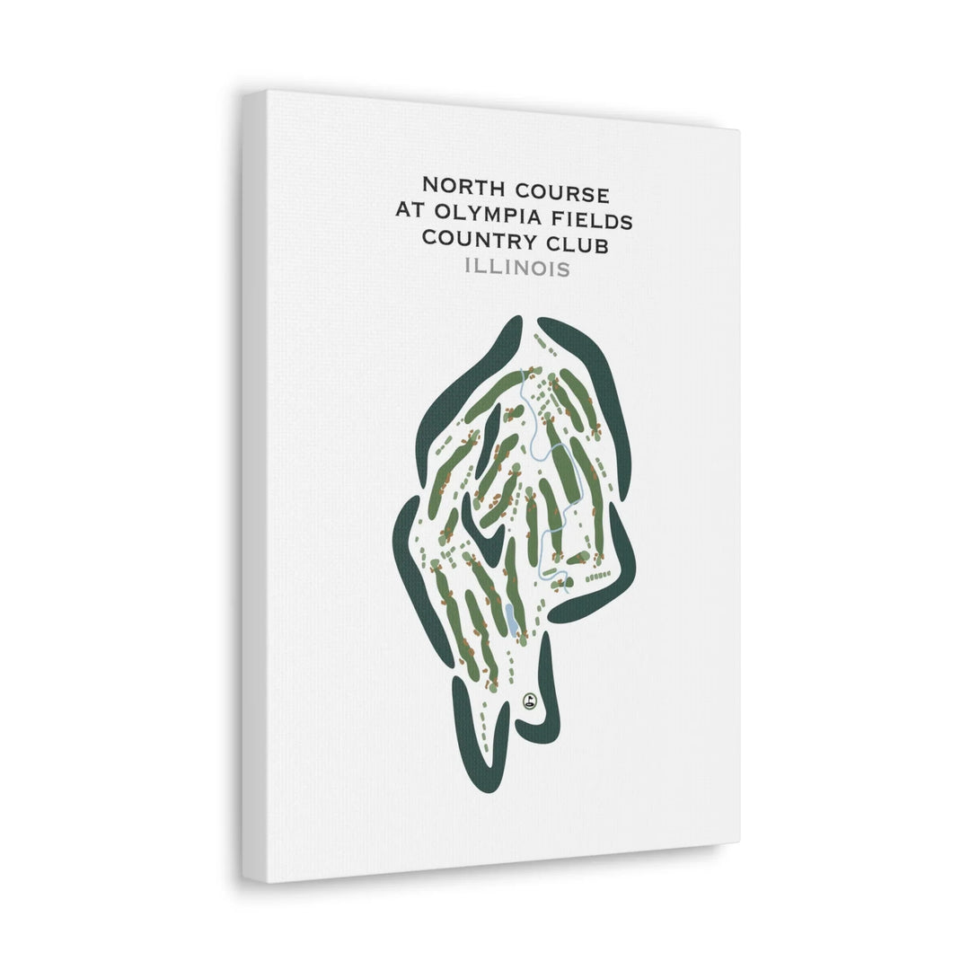 North Course at Olympia Fields Country Club, Illinois - Printed Golf Courses