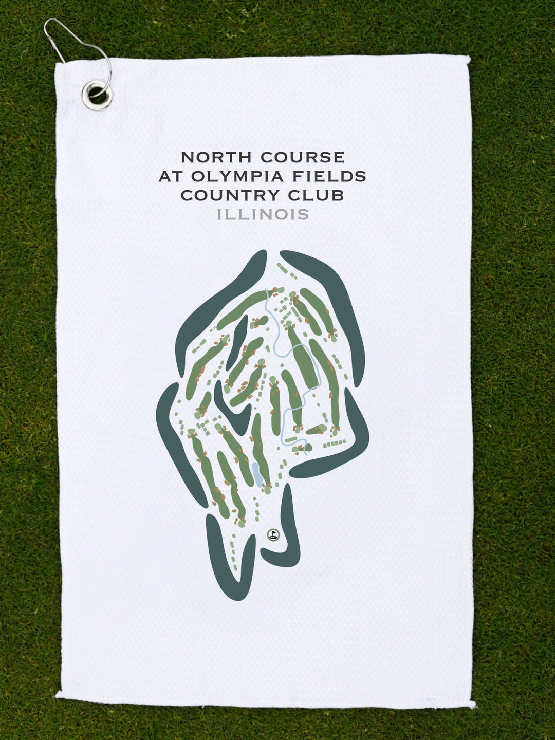 North Course at Olympia Fields Country Club, Illinois - Printed Golf Courses