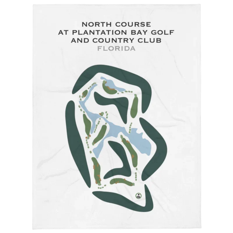 North Course at Plantation Bay Golf & Country Club, Florida - Printed Golf Courses