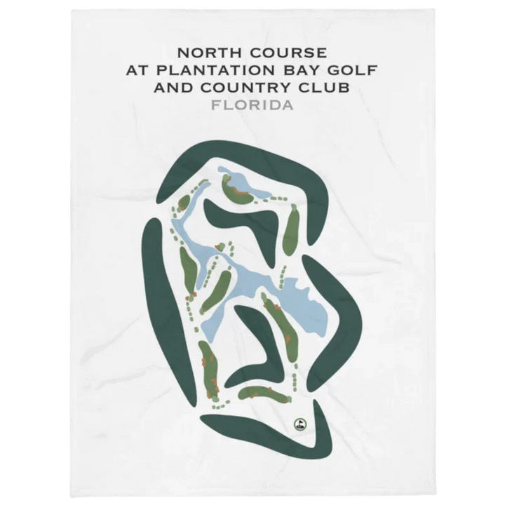 North Course at Plantation Bay Golf & Country Club, Florida - Printed Golf Courses