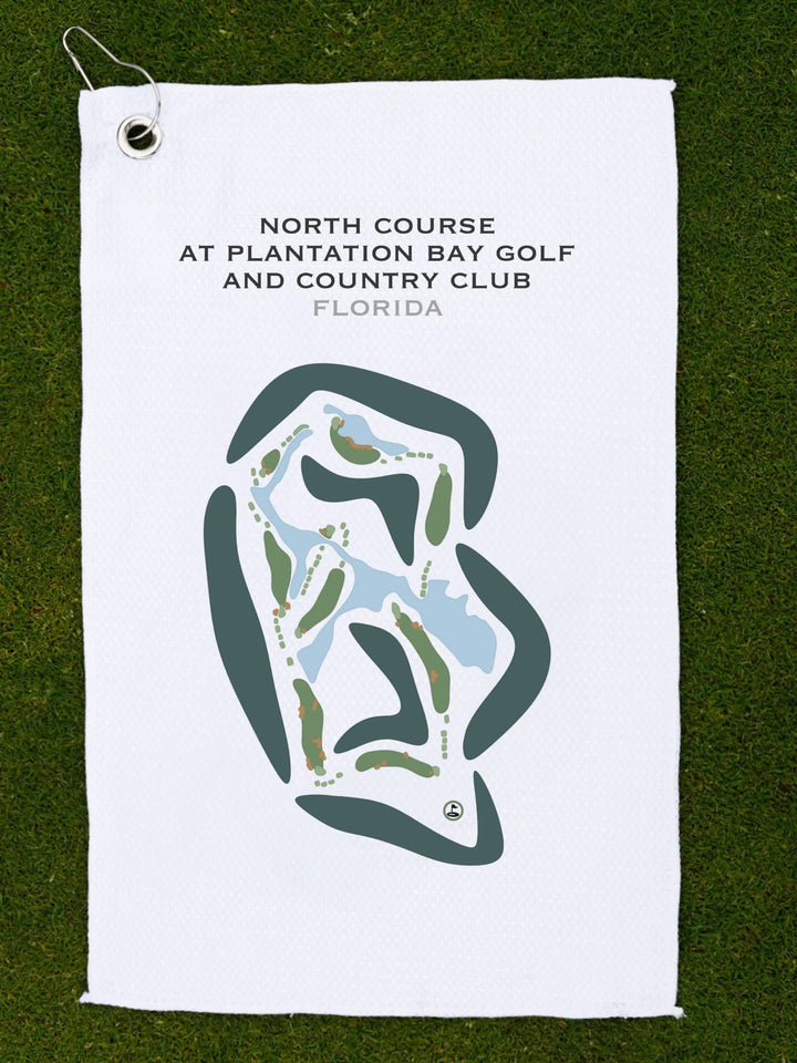 North Course at Plantation Bay Golf & Country Club, Florida - Printed Golf Courses