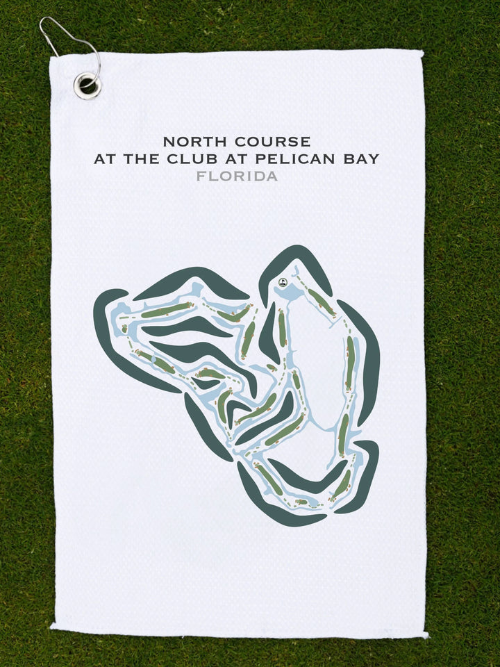 North Course at The Club at Pelican Bay, Florida - Printed Golf Courses