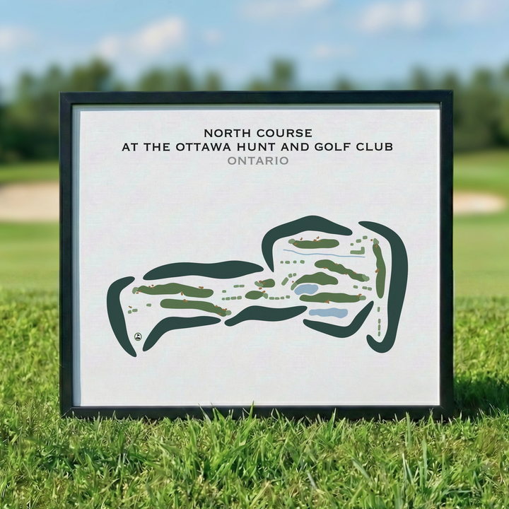 North Course at The Ottawa Hunt and Golf Club, Ontario - Printed Golf Courses