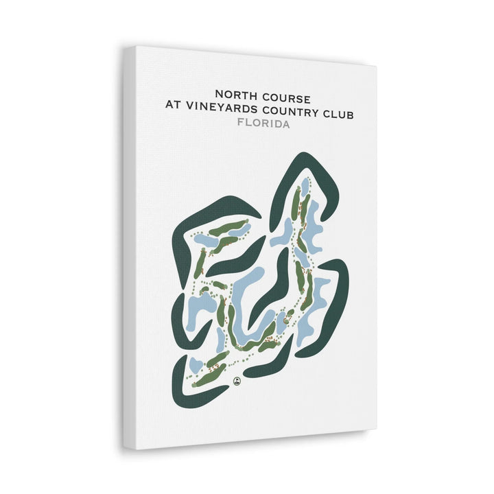 North Course at Vineyards Country Club, Florida - Printed Golf Courses
