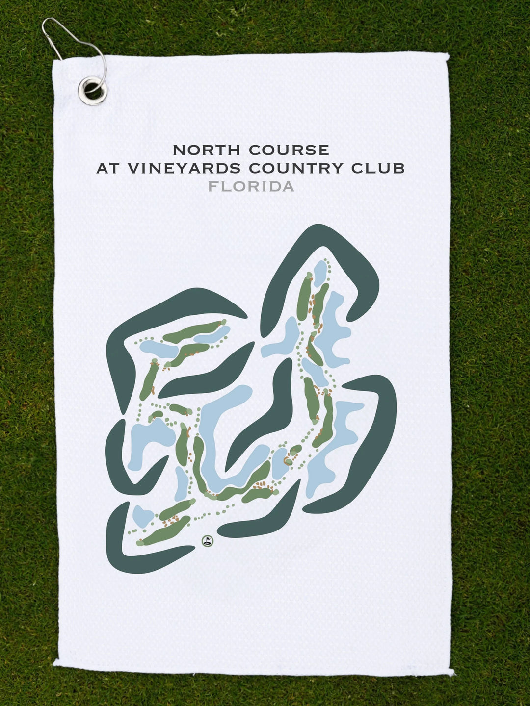 North Course at Vineyards Country Club, Florida - Printed Golf Courses