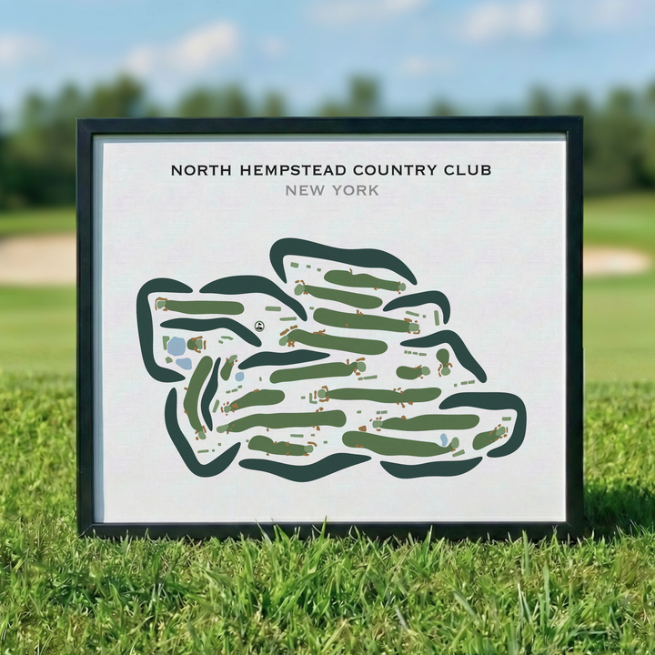 North Hempstead Country Club, New York - Printed Golf Courses
