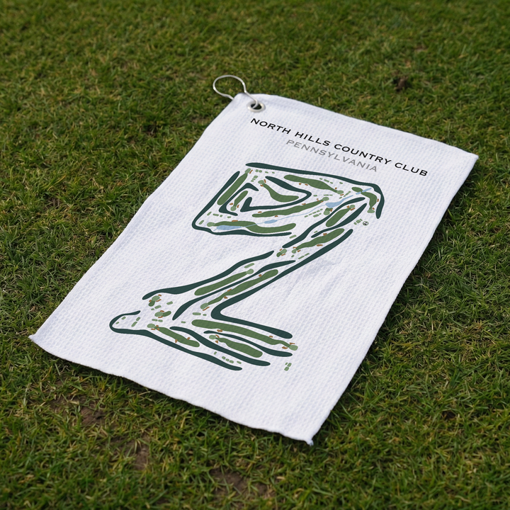North Hills Country Club, Pennsylvania - Printed Golf Course