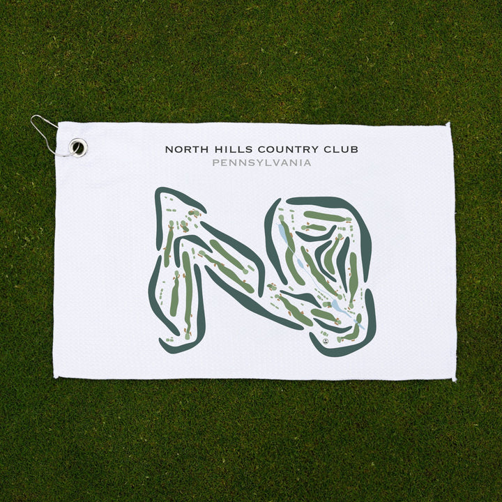 North Hills Country Club, Pennsylvania - Printed Golf Courses