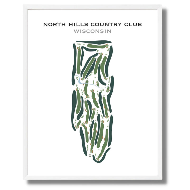 North Hills Country Club, Wisconsin - Golf Course Prints