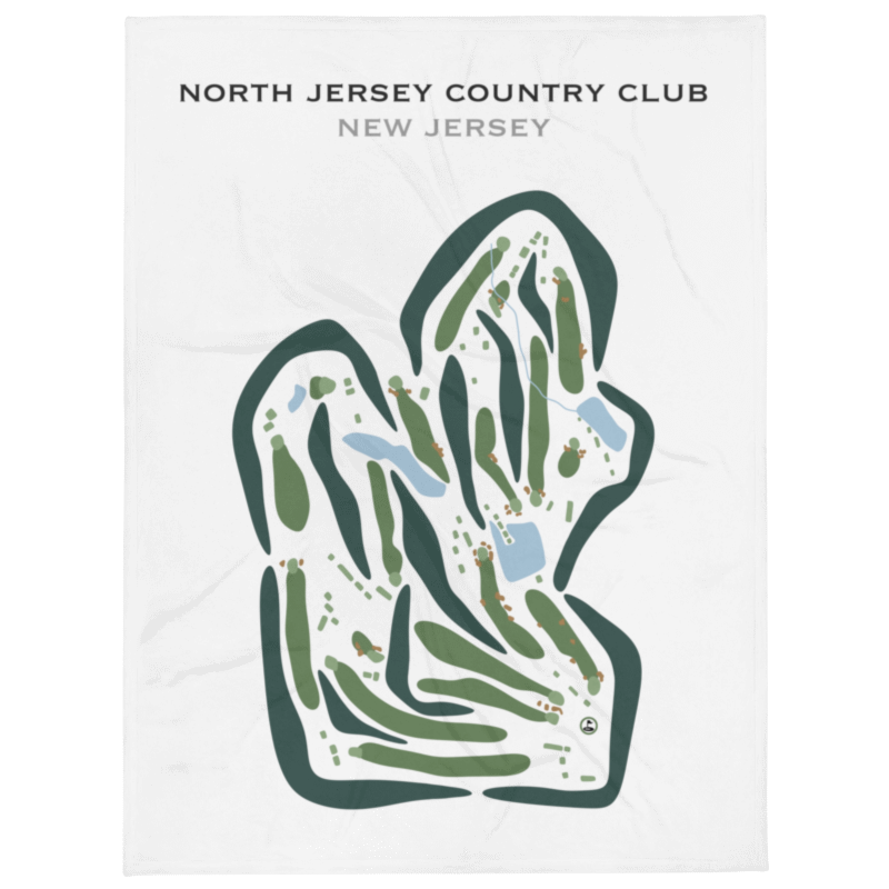 North Jersey Country Club, New Jersey - Printed Golf Courses