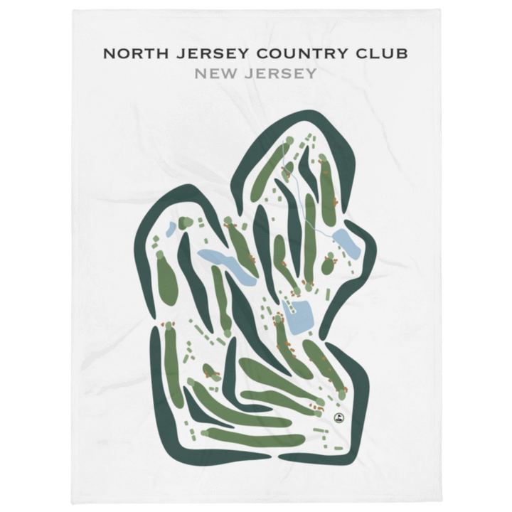 North Jersey Country Club, New Jersey - Printed Golf Courses