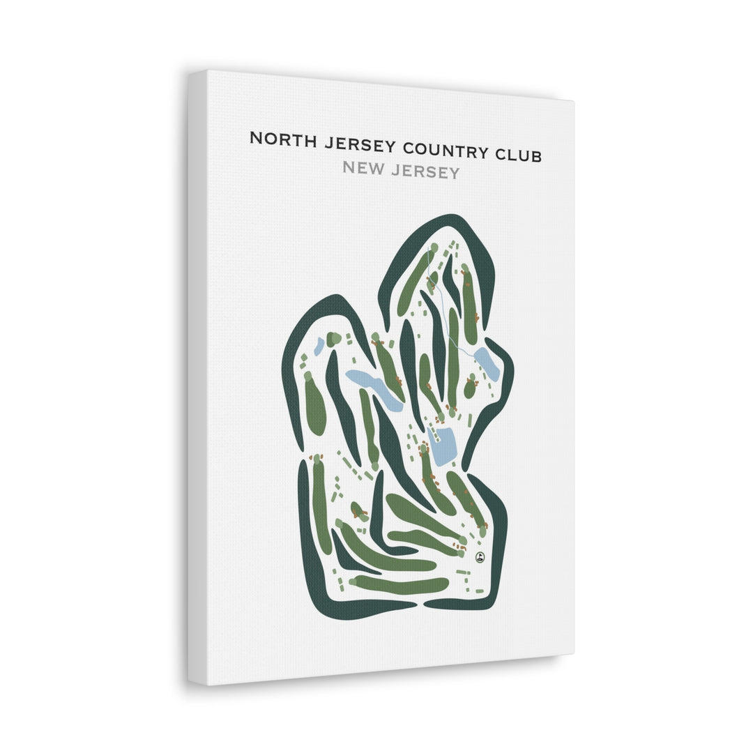 North Jersey Country Club, New Jersey - Printed Golf Courses