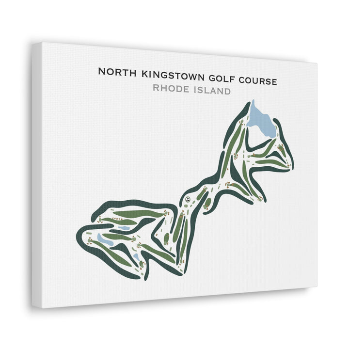North Kingstown Golf Course, Rhode Island - Printed Golf Courses