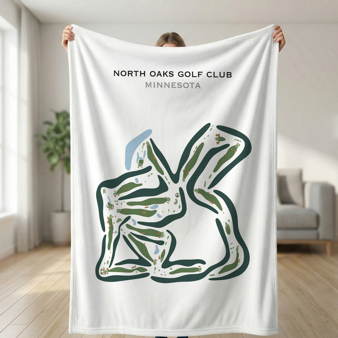North Oaks Golf Club, Minnesota - Printed Golf Courses