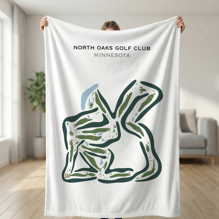 North Oaks Golf Club, Minnesota - Printed Golf Courses