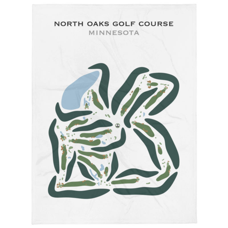 North Oaks Golf Course, Minnesota - Printed Golf Courses