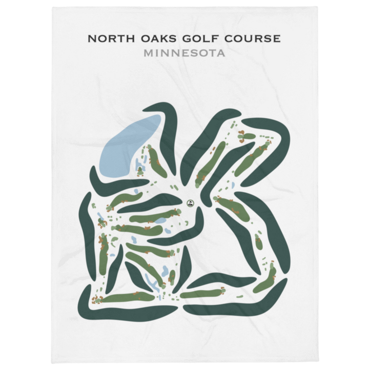 North Oaks Golf Course, Minnesota - Printed Golf Courses