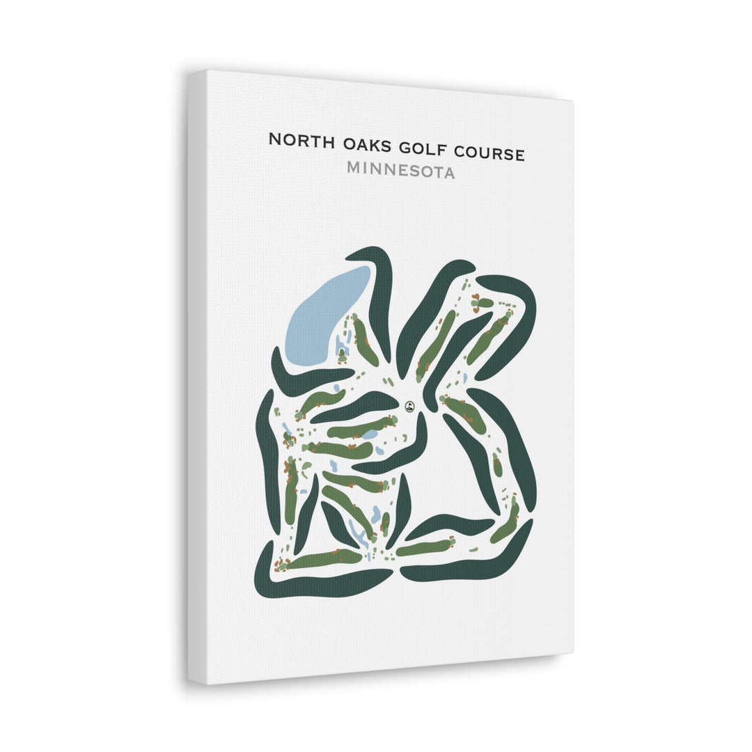 North Oaks Golf Course, Minnesota - Printed Golf Courses