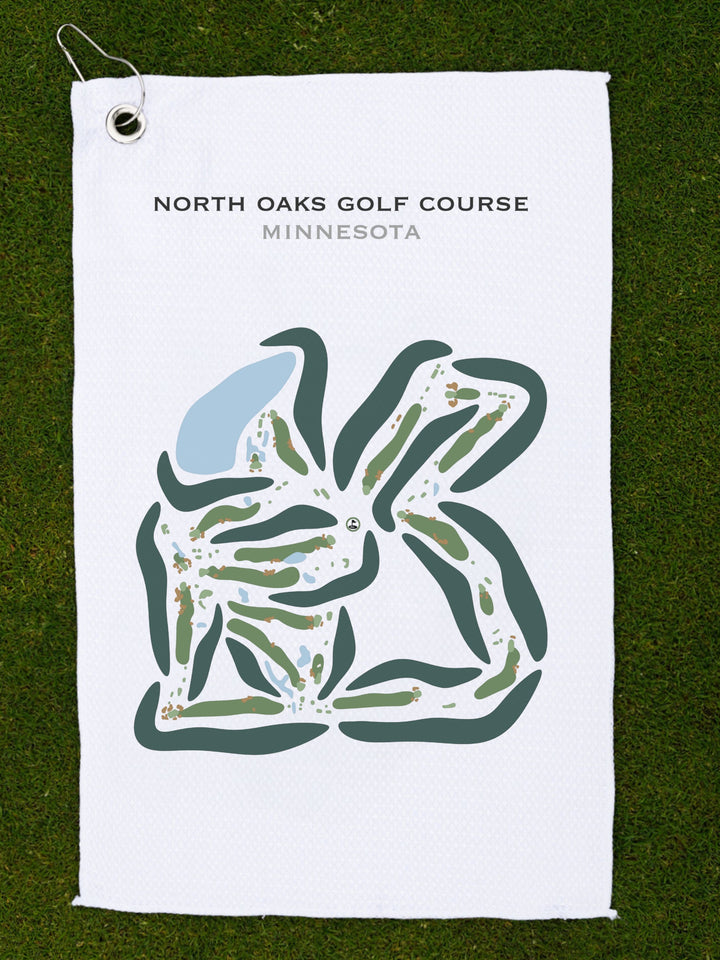 North Oaks Golf Course, Minnesota - Printed Golf Courses