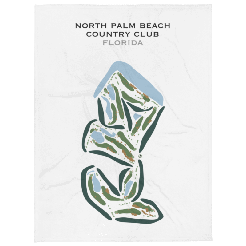 North Palm Beach Country Club, Florida - Printed Golf Courses