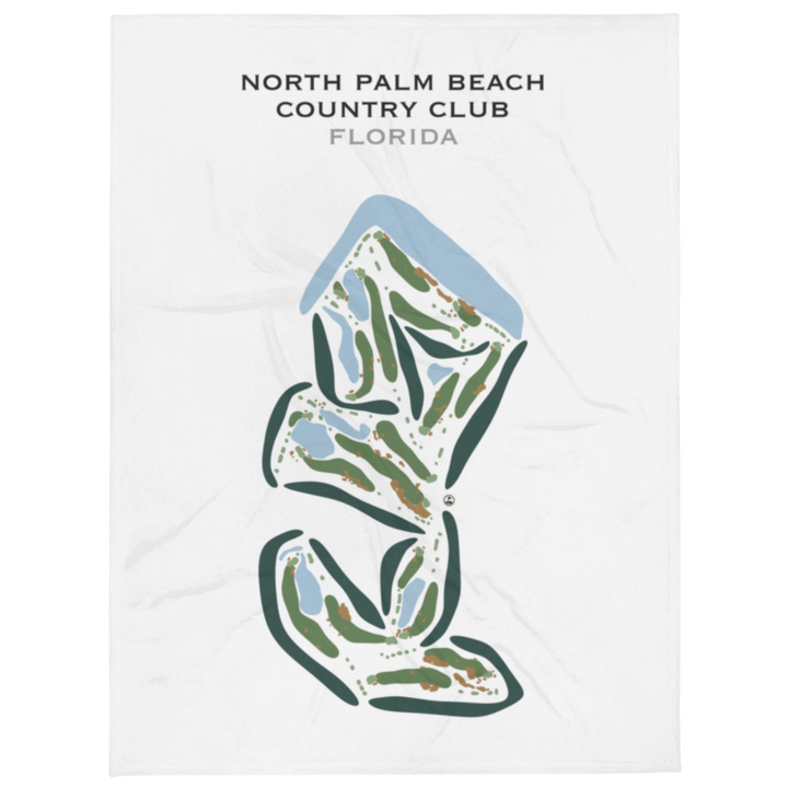 North Palm Beach Country Club, Florida - Printed Golf Courses