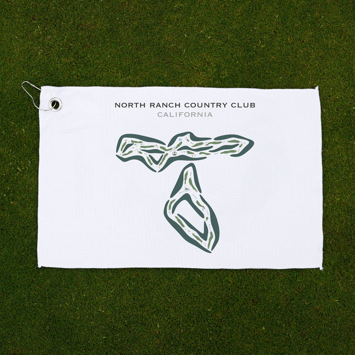 North Ranch Country Club, California - Printed Golf Courses