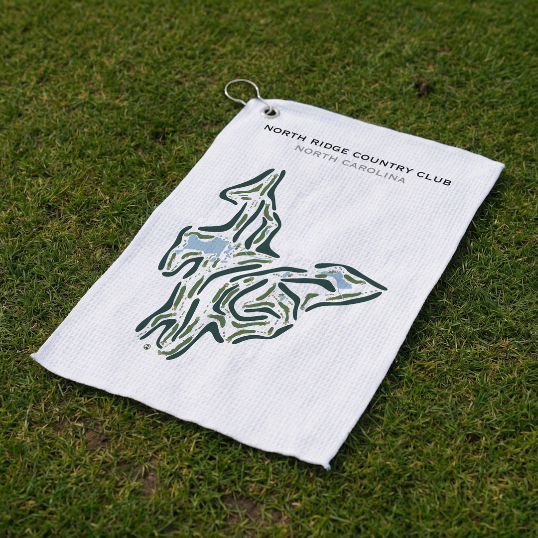 North Ridge Country Club, North Carolina - Printed Golf Course