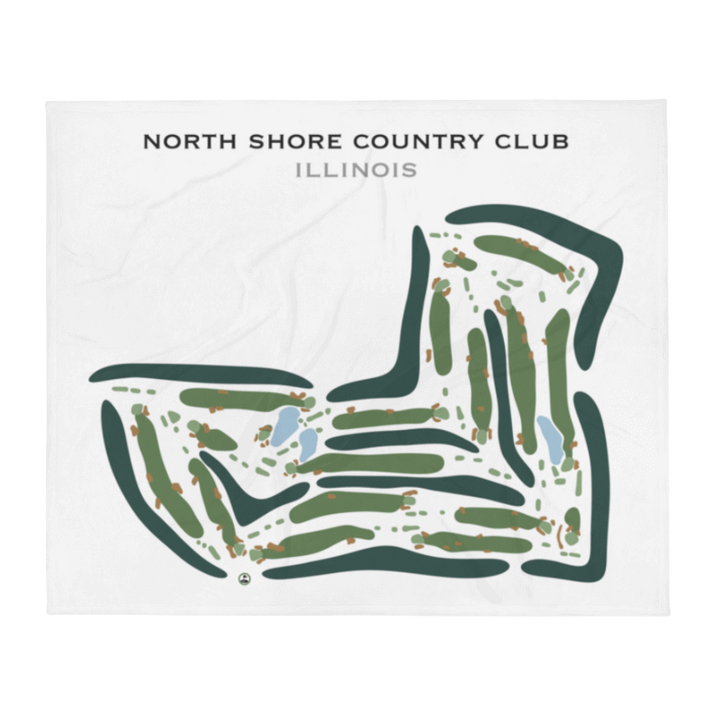 North Shore Country Club, Illinois - Printed Golf Courses