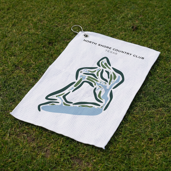 North Shore Country Club, Texas - Printed Golf Courses