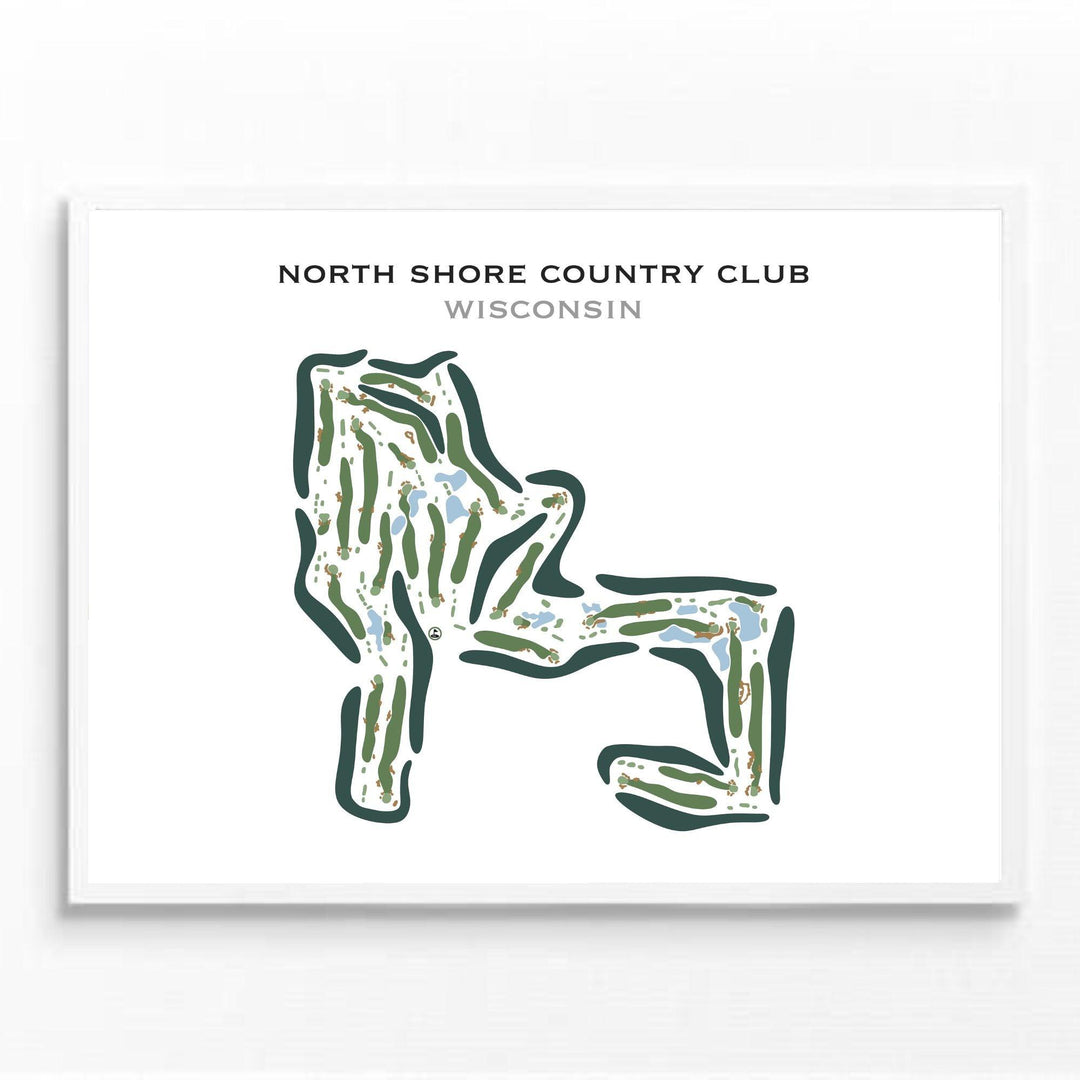 North Shore Country Club, Wisconsin - Golf Course Prints