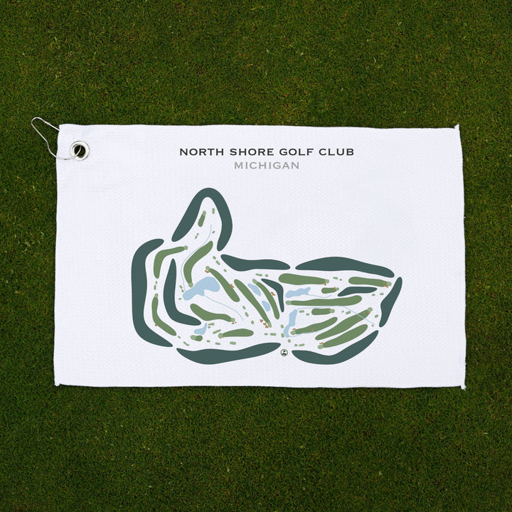 North Shore Golf Club, Michigan - Printed Golf Courses