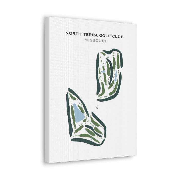 North Terra Golf Club, Missouri - Printed Golf Course