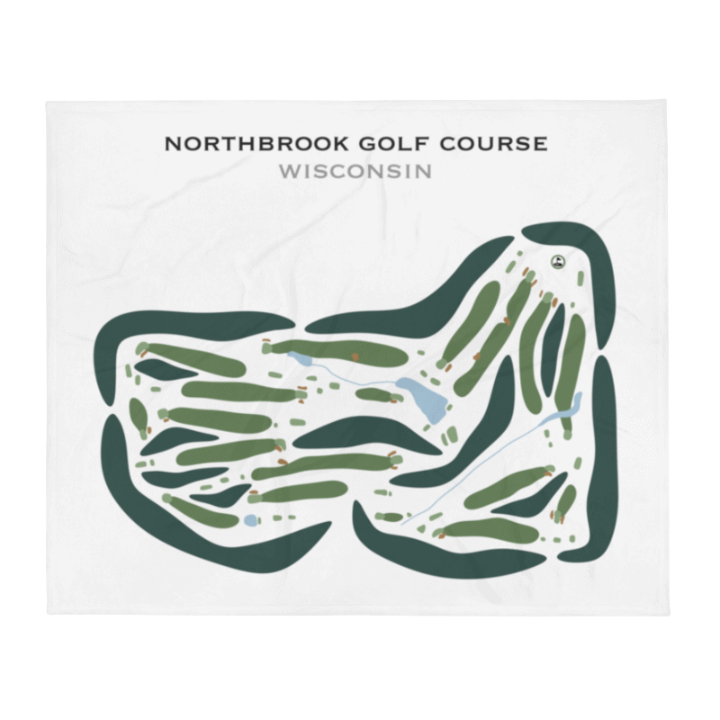Northbrook Golf Course, Wisconsin - Printed Golf Courses