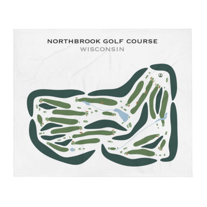 Northbrook Golf Course, Wisconsin - Printed Golf Courses