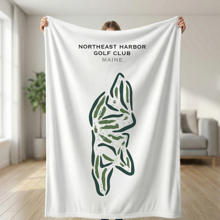 Northeast Harbor Golf Club, Maine - Printed Golf Courses