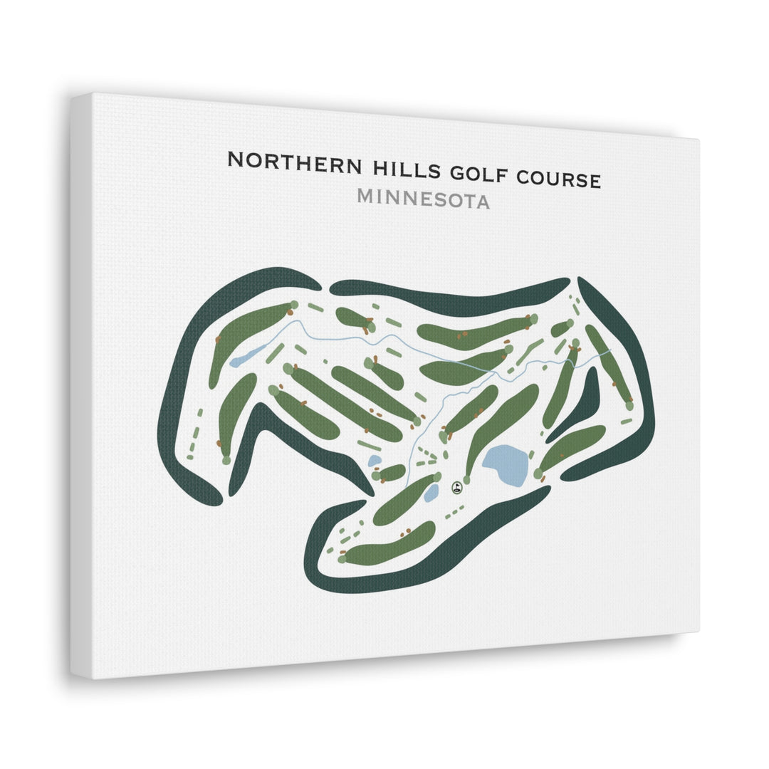 Northern Hills Golf Course, Minnesota - Printed Golf Courses